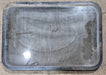 Used Black Radius Non - Opening Window : 34 1/4 x 23 1/4 x 1 1/2" D - Young Farts RV Parts