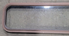 Used Black Radius Non-Opening Window : 42 1/4" W X 12" H X 1 3/4" D - Young Farts RV Parts