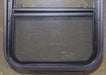 Used Black Radius Opening Window : 17 1/2" W x 21 1/2" H x 1 3/4" D - Young Farts RV Parts