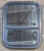 Used Black Radius Opening Window : 17 1/2" W x 21 1/2" H x 2" - Young Farts RV Parts
