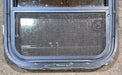 Used Black Radius Opening Window : 17 1/2" W x 21 1/2" H x 2" - Young Farts RV Parts