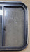 Used Black Radius Opening Window : 20 3/4" W x 20" H x 1 3/4" - Young Farts RV Parts