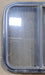 Used Black Radius Opening Window : 20 3/4" W x 20" H x 1 3/4" - Young Farts RV Parts