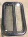 Used Black Radius Opening Window : 23 1/2" W x 14 3/4" H x 2" - Young Farts RV Parts