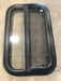 Used Black Radius Opening Window : 23 1/2" W x 14 3/4" H x 2" - Young Farts RV Parts