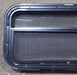 Used Black Radius Opening Window : 23 1/4" W x 14 1/4" H x 1 7/8" D - Young Farts RV Parts