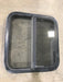 Used Black Radius Opening Window : 23 1/4" W x 21 1/4" H x 2" - Young Farts RV Parts