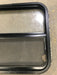 Used Black Radius Opening Window : 24 1/2" W x 22 1/2" H x 2" D - Young Farts RV Parts