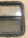 Used Black Radius Opening Window : 24 1/2" W x 22 1/2" H x 2" D - Young Farts RV Parts