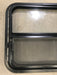 Used Black Radius Opening Window : 24 1/2" W x 22 1/2" H x 2" D - Young Farts RV Parts