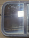 Used Black Radius Opening Window : 24 1/4" W x 17 3/4" H x 2" D - Young Farts RV Parts