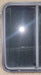 Used Black Radius Opening Window : 25 1/4" W x 24 3/4" H x 1 3/4" - Young Farts RV Parts