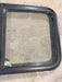 Used Black Radius Opening Window : 27 3/4" W x 18" H x 1 3/4" - Young Farts RV Parts