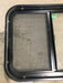 Used Black Radius Opening Window : 27 3/4" W x 18" H x 1 3/4" - Young Farts RV Parts