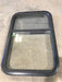 Used Black Radius Opening Window : 27 3/4" W x 18" H x 1 3/4" - Young Farts RV Parts
