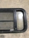 Used Black Radius Opening Window : 29 1/2" W x 14 1/2" H x 2" - Young Farts RV Parts