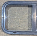 Used Black Radius Opening Window : 29 1/2" W x 14 3/4" H x 1 7/8" - Young Farts RV Parts