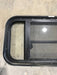 Used Black Radius Opening Window : 29 1/2" W x 14 3/4" H x 2" - Young Farts RV Parts