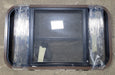 Used Black Radius Opening Window : 29 3/4" W X 17 3/4" H X 2" D - Young Farts RV Parts