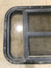 Used Black Radius Opening Window : 30 1/2" W x 18 3/4" H x 1 1/2" D - Young Farts RV Parts