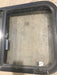 Used Black Radius Opening Window : 30 3/4" W X 18 1/2" H X 2" D - Young Farts RV Parts