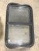 Used Black Radius Opening Window : 30 3/4" W X 18 1/2" H X 2" D - Young Farts RV Parts