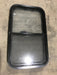 Used Black Radius Opening Window : 30 3/4" W X 18 1/2" H X 2" D - Young Farts RV Parts