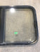 Used Black Radius Opening Window : 34" W x 19 3/4" H x 1 1/2" - Young Farts RV Parts