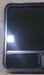 Used Black Radius Opening Window : 35 1/2" W x 35 1/2" H x 2" D - Young Farts RV Parts