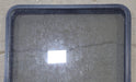 Used Black Radius Opening Window : 35" W x 41 1/4" H x 1 3/4" D - Young Farts RV Parts