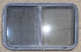 Used Black Radius Opening Window : 36 1/4" W x 21 3/4" H x 1 7/8" - Young Farts RV Parts