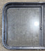 Used Black Radius Opening Window : 36 1/4" W x 21 3/4" H x 1 7/8" - Young Farts RV Parts