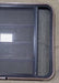 Used Black Radius Opening Window : 36 3/4" W x 30" H x 1 1/2" D - Young Farts RV Parts
