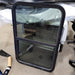 Used Black Radius Opening Window : 36" X 24" X 2" D - Young Farts RV Parts