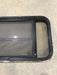Used Black Radius Opening Window : 37" W x 19 1/4" H x 1 1/4" - Young Farts RV Parts