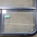 Used Black Radius Opening Window : 38" W X 36 1/4" H X 2" D - Young Farts RV Parts