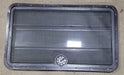 Used Black Radius Opening Window : 40 3/8" W X 25 5/8" H X 2" D - Young Farts RV Parts