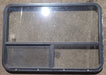 Used Black Radius Opening Window : 41 1/2" W x 28 1/4" H x 1 7/8" D - Young Farts RV Parts