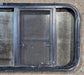 Used Black Radius Opening Window : 41 5/8" W x 17 7/8" H x 1 1/2" D - Young Farts RV Parts