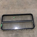 USED Black Radius Opening Window : 42 1/2" W x 22 1/2" H x 2" D - Young Farts RV Parts