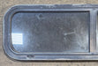 Used Black Radius Opening Window : 42 1/4" W x 11 3/4" H x 1 7/8" - Young Farts RV Parts