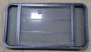 Used Black Radius Opening Window : 45 3/8" W x 22 1/2" H x 1 3/4" D - Young Farts RV Parts