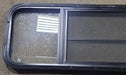 Used Black Radius Opening Window : 47 1/2" W x 14 3/4" H x 1 5/8" D - Young Farts RV Parts