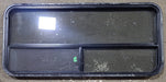 Used Black Radius Opening Window : 47 1/2" W x 21 1/2" H x 1 3/4" D - Young Farts RV Parts