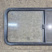 Used Black Radius Opening Window - 47 1/2 X 21 1/2 X 1 1/4 - Young Farts RV Parts