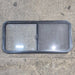 Used Black Radius Opening Window - 47 1/2 X 21 1/2 X 1 1/4 - Young Farts RV Parts