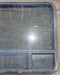 Used Black Radius Opening Window : 47 1/4" W x 34 1/4" H x 1 3/4" D - Young Farts RV Parts