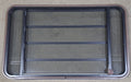 Used Black Radius Opening Window : 47 7/8" W x 28 7/8" H x 1 1/2" D - Young Farts RV Parts