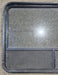 Used Black Radius Opening Window : 48 1/4" W x 31 3/4" H x 1 7/8" - Young Farts RV Parts