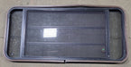 Used Black Radius Opening Window : 48 3/4" W x 23" H x 1 1/2" D - Young Farts RV Parts